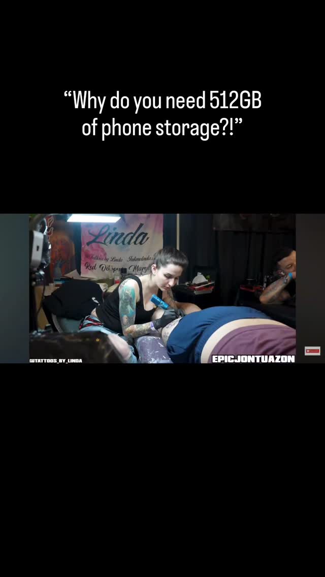 Why do I need so much storage? #marylandtattooartist #dmvartists